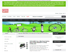 Tablet Screenshot of greenbikekit.com